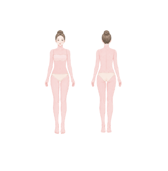 女性 全身脱毛