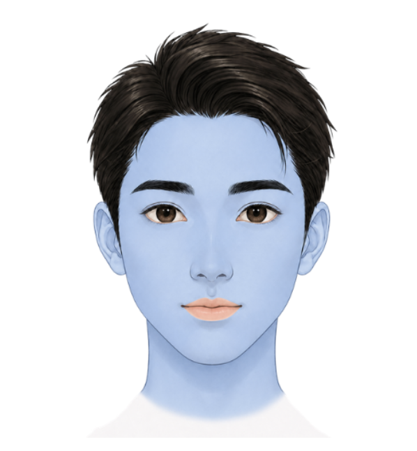 男性 顔脱毛